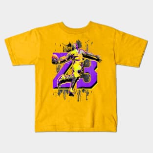 LA Lakers | LeBron James | Los Angeles Kids T-Shirt